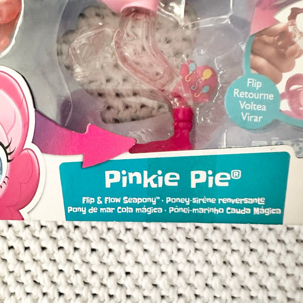 My Little Pony The Movie Pinkie Pie Flip And Flow Style Seapony New in Box 2017 - Picture 2 of 4